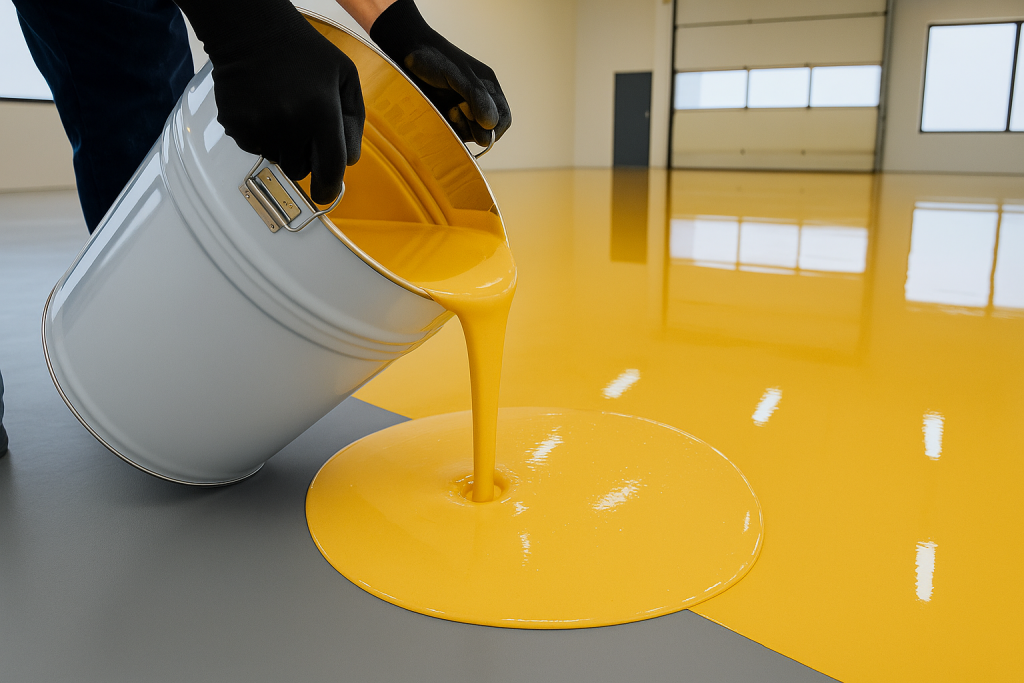 20250716 1149 yellow paint pouring remix 01k0a5kkrpfajtzw0zrt9np80e